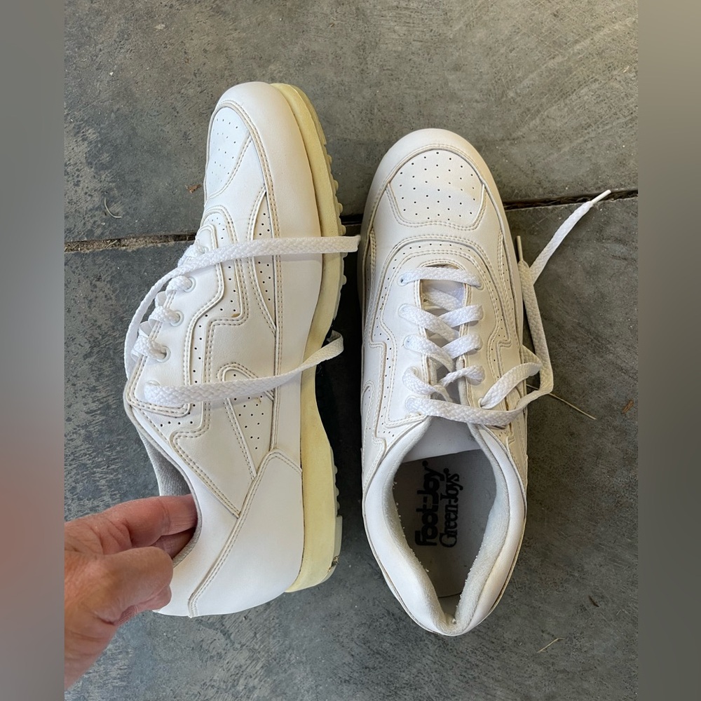 FootJoy GreenJoys Men’s Size 10.5M Dad Style Golf Shoes 45393